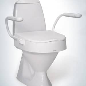Toilettensitzerhöhung mit Armlehnen bis 150 kg